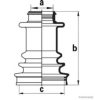 HERTH+BUSS JAKOPARTS J2861009 Bellow Set, drive shaft